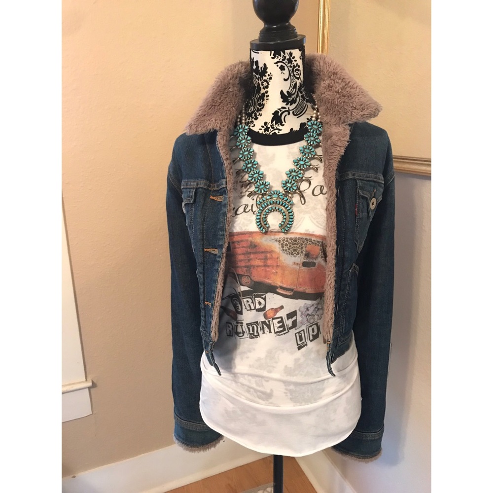 Levi’s Sherpa Lined Jean Jacket